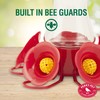Perky-Pet Favored Pinch-Waist Glass Hummingbird Feeder with Built-in Ant Moat