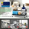 Cisily Sponge Holder for Kitchen, Sink Organizer, Kitchen Sink Accessories