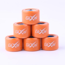 Glixal 20X15mm High Performance Racing Variator Roller Weights Set For Honda PCX 125 150 Polaris RZR 200 SYM SUZUKI KYMCO VESPA Scooter Quads ATV UTV (8 Gram)