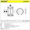 RIDEX Wheel Bearing Kit 654W0047 Front Both Sides X-TRAIL (T30)