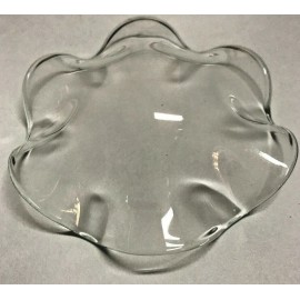 GOLDMAN 3.75” Wide Fine Clear Glass Dish for Plug-in Aroma Lamp Free Shipping