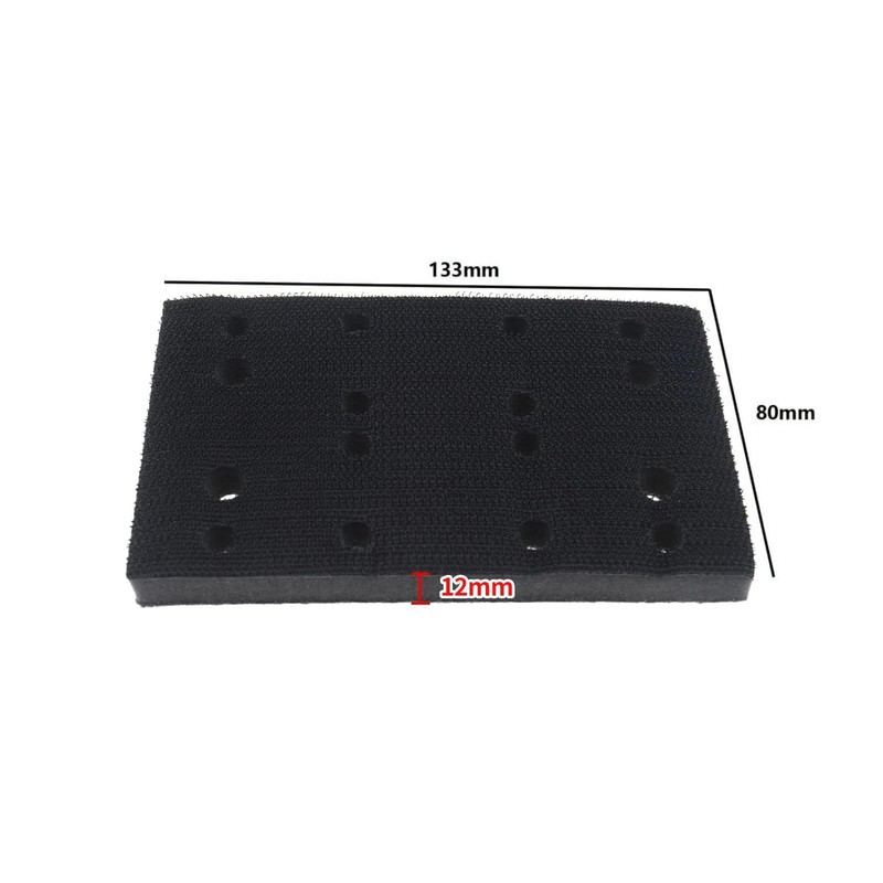 2 Pcs 80x130mm Sander Interface Pad Compatible with Most Brands