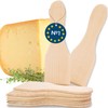 TIMELEOS Wooden Scraper Raclette Scraper Made of Domestic Beech, Raclette