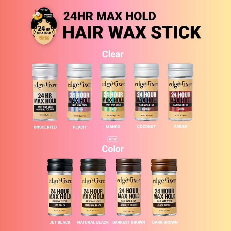 Red by Kiss Hair Wax Stick 24HR Max Hold Edge