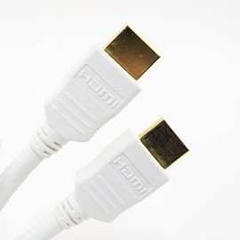 Outlet HDMI Cable White ver 1.3a 5m 1 Piece for Connecting TV Player, Projector and More