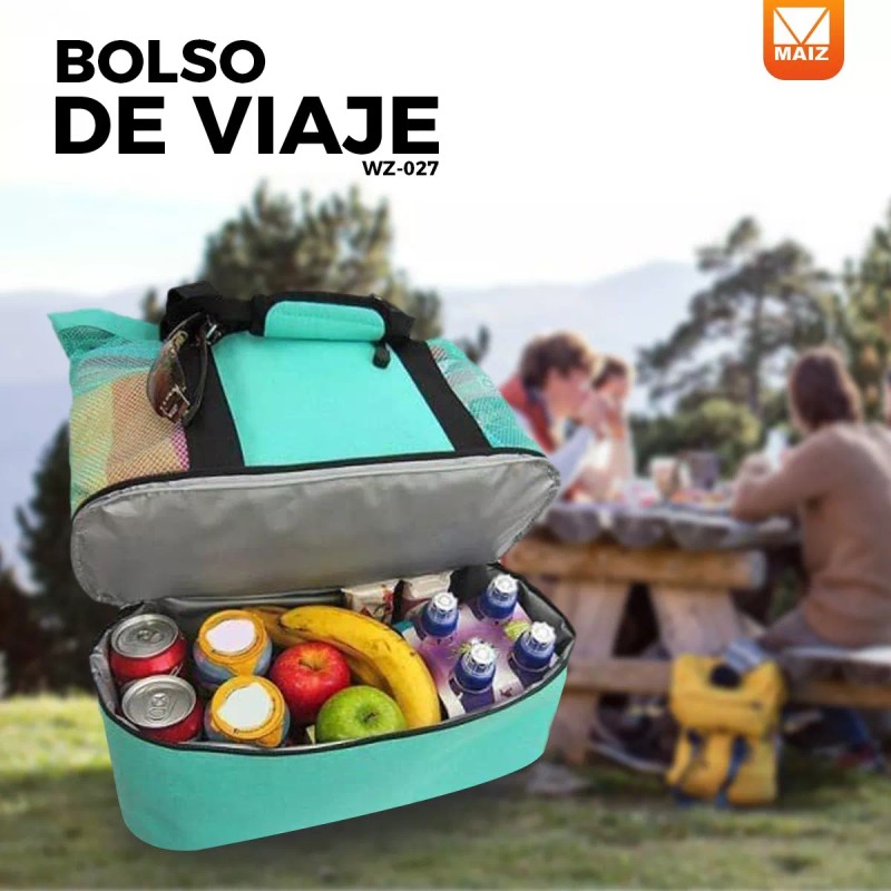 Maíz 10pzs Bolsa Maleta Organizador Viaje Picnic Playa Gimnasio