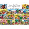 7 Cartoon Characters Ukrainian Easter Egg Decorating Wraps
