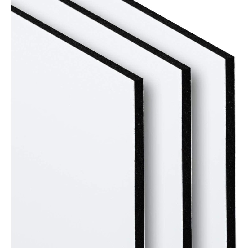 RESHEIM 3-6 mm Aluminium Composite Panel, White, Cut to Measure,