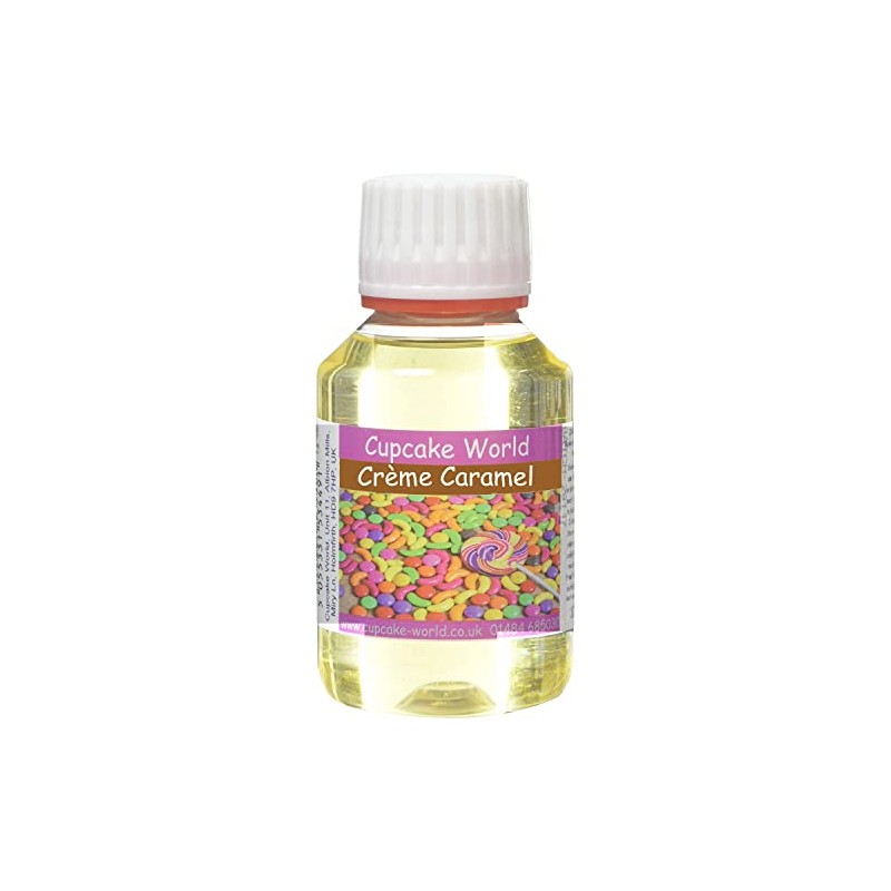 Cupcake World Crème Caramel Intense Food Flavouring 100 ml