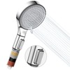 Filtered Shower Head with Handheld, HURRAN 5-Spray Mode High Pressure