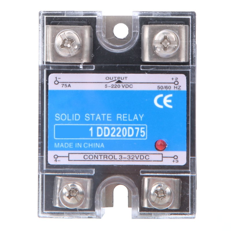 Solid State Relay DC DC SSR Input 3-32VDC Load 5-220VDC