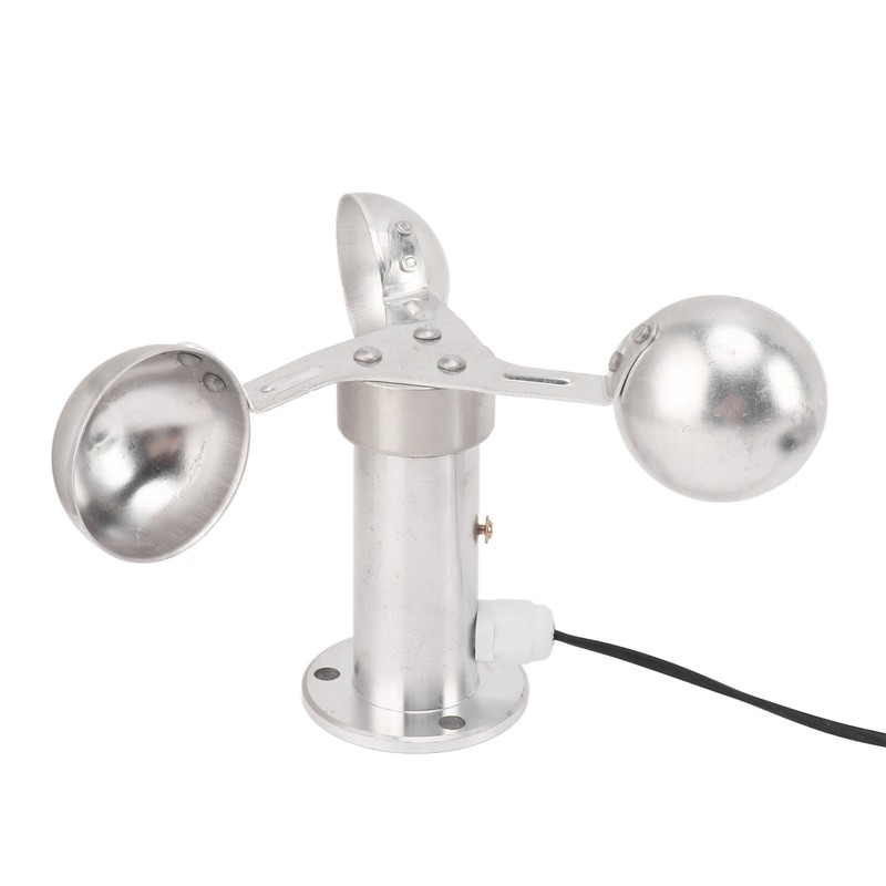Wind Speed Alarm Device 3 Fan Blades Tower Crane Anemometer