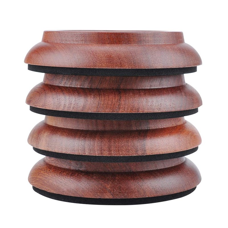 ZONADA Set of 4 Solid Hardwood (Walnut Color) Upright Piano