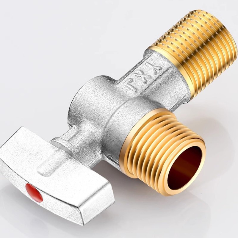 Heavy Duty Brass Valves 1/2" For Hot & Cold Water