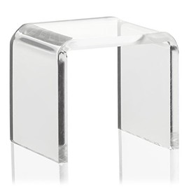 U-Stand Made of Plexiglas® as a Decorative Stand / Space For Vases / Figurines in a Display Case and Display Window, transparent