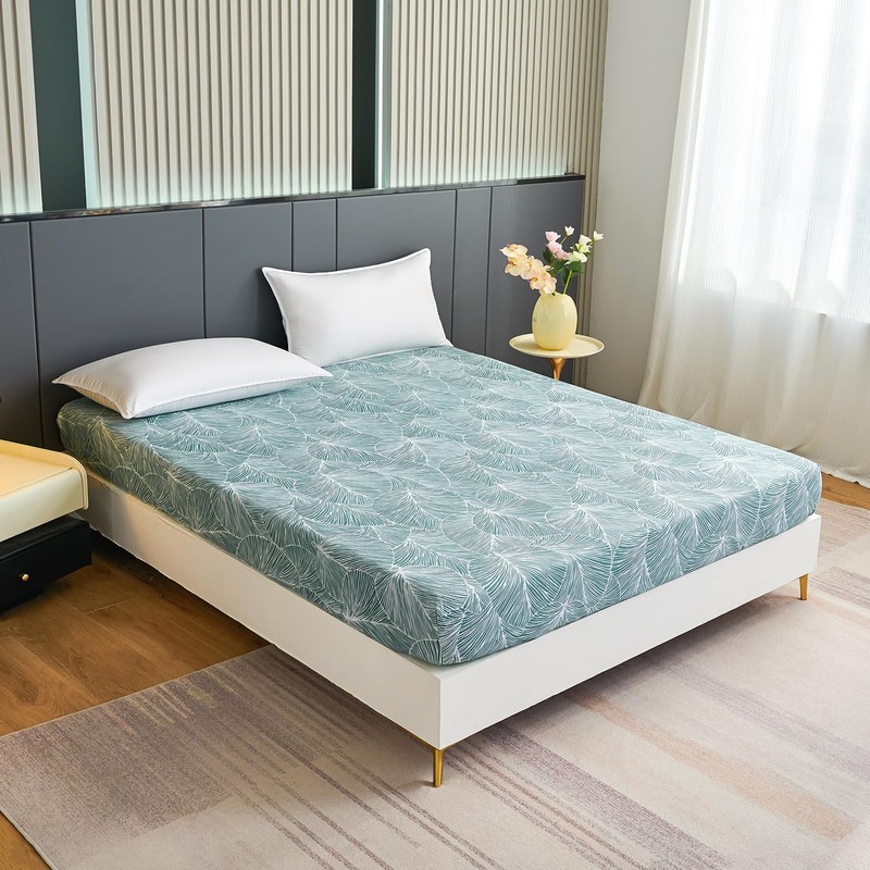 Fitted Sheet 150 x 200 cm Double with Large 30