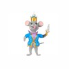 Vietri Nutcrackers Figural Mouse King Ornament Hand Painted Glass Terra