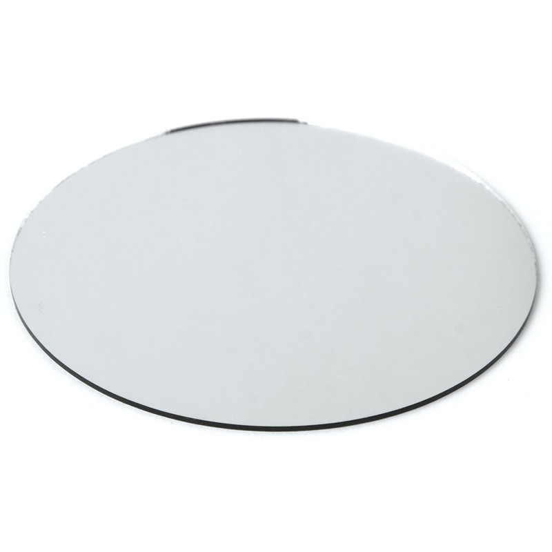 Cousin DIY Round Glass Mirror, 7 inch Diameter, Silver