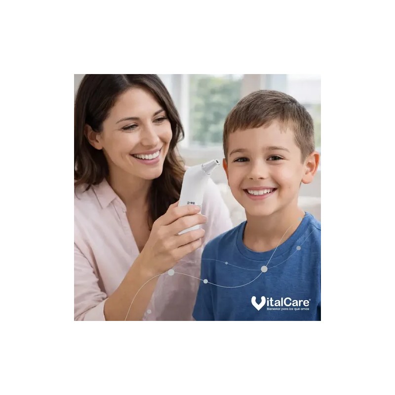 Termómetro De Oído Infrarrojo Yht-01 Vitalcare Blanco