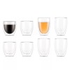 Bodum Pavina 8 Piece Double Walled Glass Set (4 x