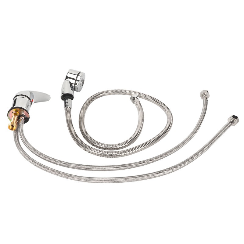 Shampoo Bed Faucet Kit Ceramic Valve Good Sealing Hot Cold