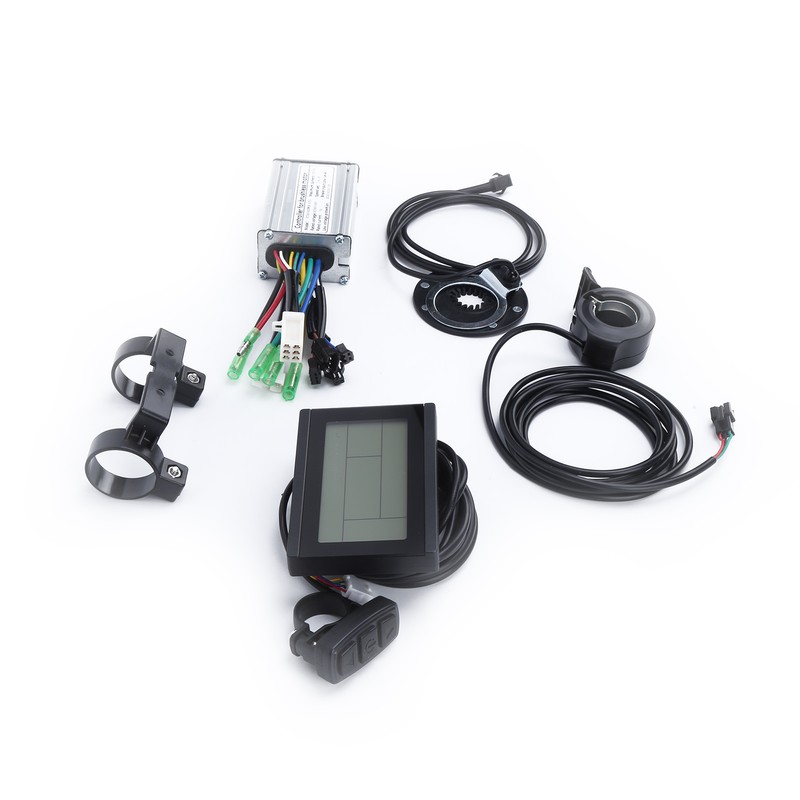 36V/48V 250W Electric Motor Brushless 7A Controller Kit with KTLCD3