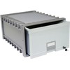 Storex 24-Inch Archive Locking Storage Box for Legal Size Files,