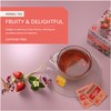 Wissotzky Strawberry Burst Herbal Tea (3 Pack - 60 Tea