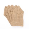 AOKQYA Silverware Pouches for Table Burlap Utensil Holder Pouch Burlap