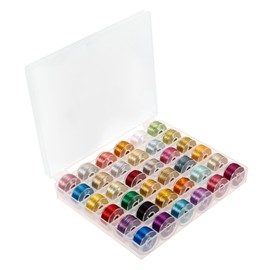 TEHAUX 1set Metallic Embroidery Thread of Colorful Cross Stitching Threads for Handcrafts and Sewing Projects for Adults