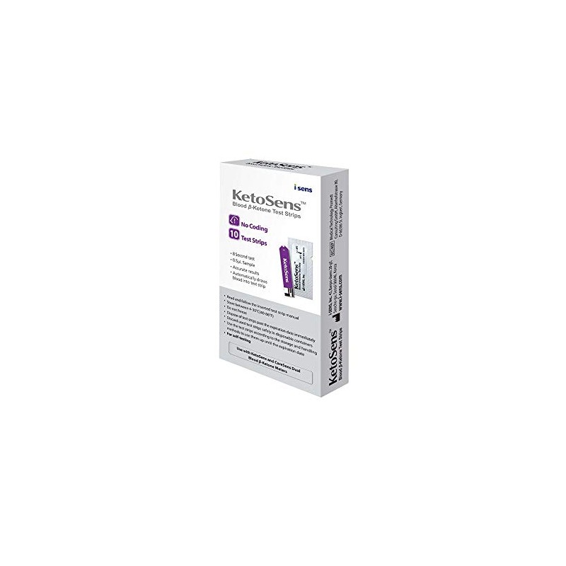 KetoSens Blood ß-Ketone Test Strips 10