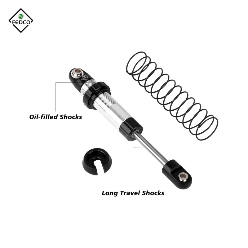 FEDCO UTB18 Shocks 92MM Long Travel Shocks Absorber for Axial