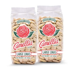 Camellia Brand Dried Large Lima Beans, 1 Pound (2 Pack)