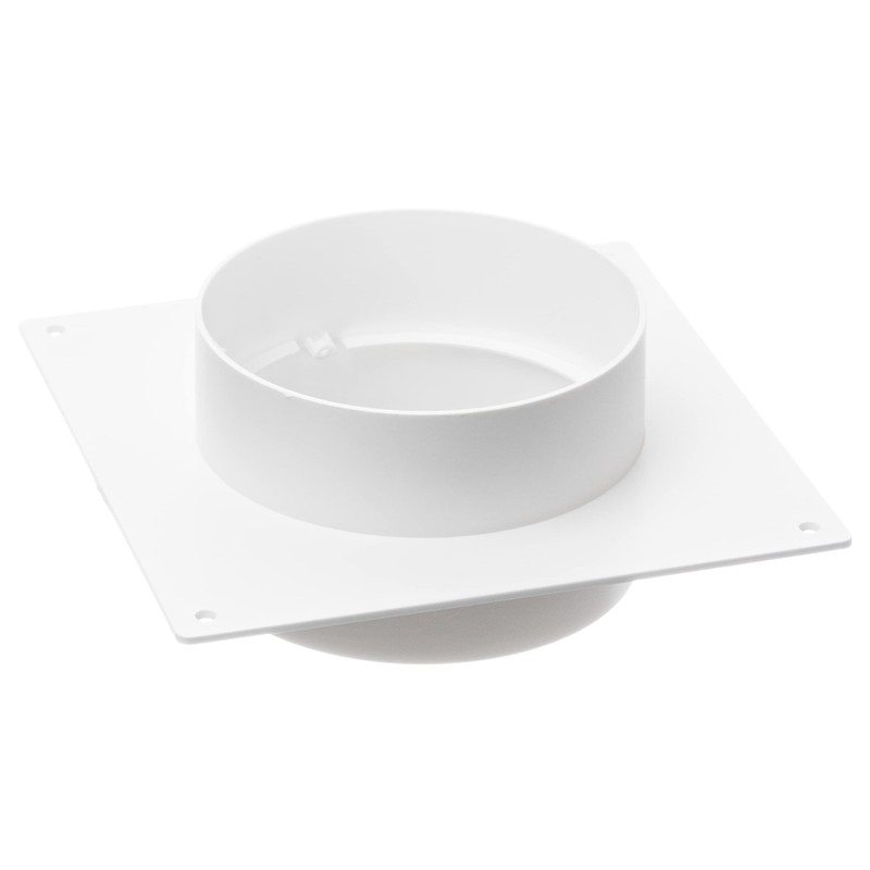 Ø 100mm / 4 inch Ventilation Wall Flange - Round