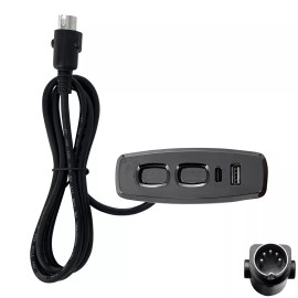 DL Power Recliner Lift Chairs 4 Button 5 Pin Switch Hand Control DL-SK-069 with USB