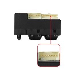 Master Power Window Switch for Buick Century Regal 1997 1998 1999 2000 2001 2002 2003 2004 2005 Driver Side 10433029 19244641