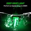 Fishing Light Underwater, 4.3" Deep Drop Lights Battery Powered LED