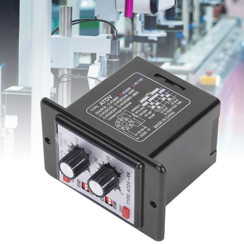 Knob Control Time Switch Relay On Off Timer Relay ATDVYA