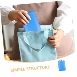 KOMBIUDA Ice Packs Cooler 8pcs Reusable Ice Packs Thin for Air Conditioning Lunch Box Picnic