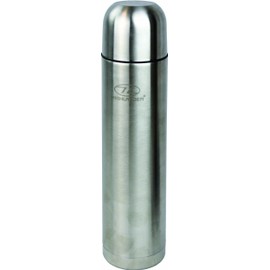 Highlander Tufflask 1 Litre Flask - Silver