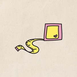 CafePress Measuring Tape Tote Bag Reusable Natural Beige Canvas Shopping Bag