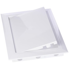Value Access Panels D200-300 Vents Group Material, 28 V, White