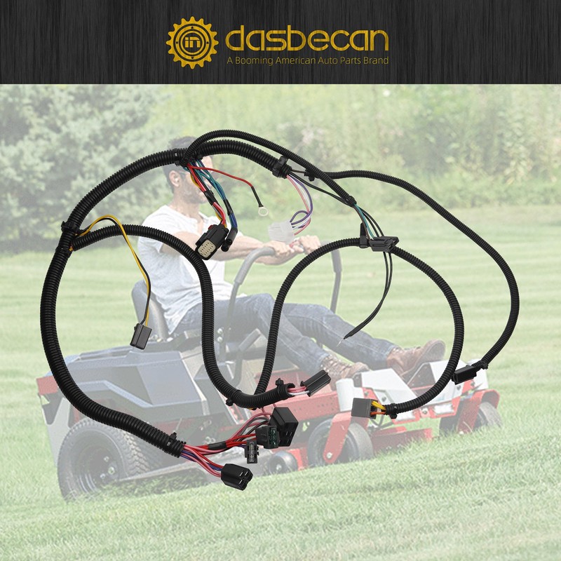 Dasbecan Lawn Mower Wiring Harness Kit Compatible with Toro TimeCutter