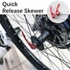 REBECASKYENS 1 Quick Release Fork Front And Rear Hub Quick