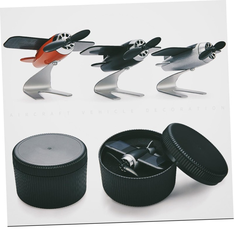 CHILDWEET Automatic Car Scent Solar Car Air Freshener Dashboard Accessory