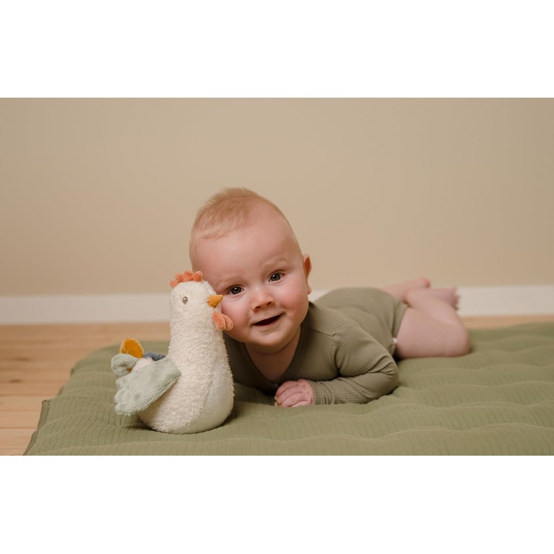 Little Dutch Little Farm 8803 Standing Toy Chicken White