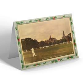 CHRISTMAS CARD - Vintage London - Dulwich College, Sports Ground (b)