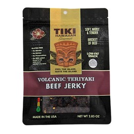 Tiki Hawaiian Gourmet Jerky | Volcanic Teriyaki (Beef)