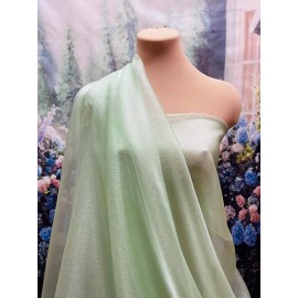 SPARKLE ORGANZA FABRIC SUNKIST ORANGE   BY THE YARD , SHEER  PAGEANT..GOWNS