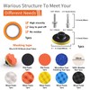 Tshya 3 inch Drill Polishing Kit Buffer Sanding Attachment Car